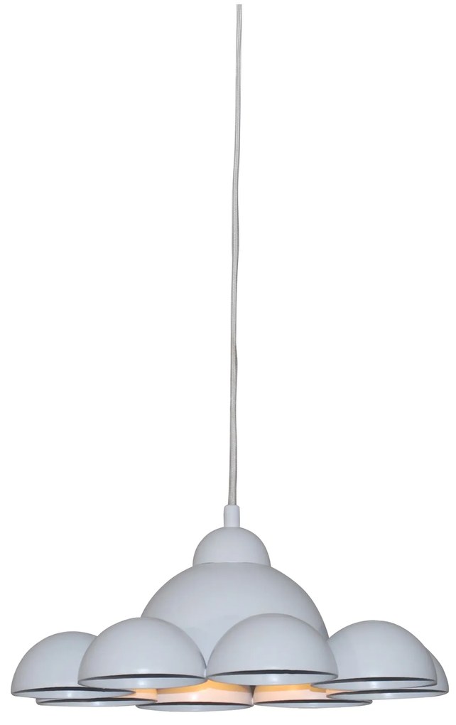 Φωτιστικό Οροφής HL-3591-M CONALL WHITE & BRONZE PENDANT - 77-4130 - 21W - 50W,51W - 100W - 77-4130