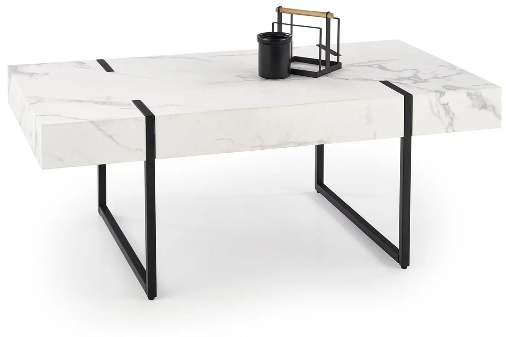 BLANCA c. table white marble / black DIOMMI V-CH-BLANCA-LAW DIOMMI-60-20438
