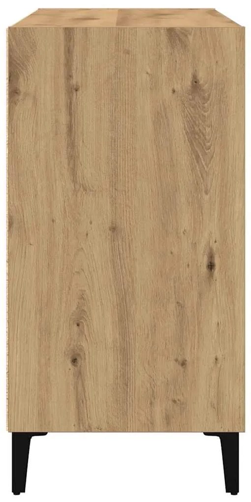 vidaXL Ραφιέρα Αρτισιανή Δρυς 103,5 x 35 x 70 εκ. από Επεξεργ. Ξύλο