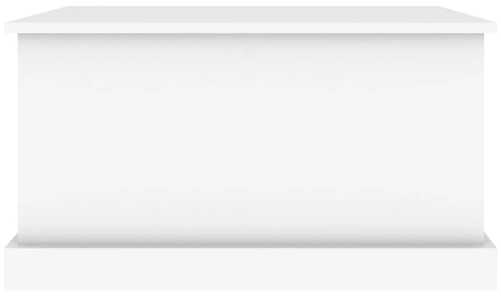 Κουτί Αποθήκευσης Λευκό 70x40x38 εκ. Επεξεργασμένο Ξύλο - Λευκό