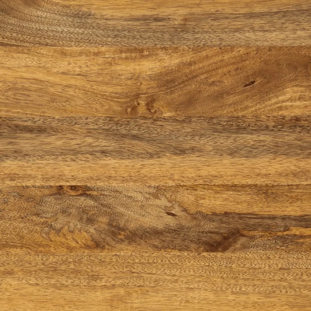 vidaXL Τραπεζάκι Σαλονιού 110 x 50 x 40 εκ. Μασίφ Ξύλο Μάνγκο &amp; Σίδερο