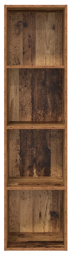 vidaXL Ντουλάπι TV Παλαιό ξύλο 37 x 37 x 142.5 εκ Επεξεργασμένο ξύλο