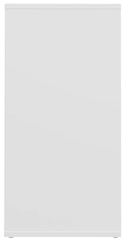Παπουτσοθήκες 2 τεμ. Λευκές 31,5 x 35 x 70 εκ. από Μοριοσανίδα - Λευκό