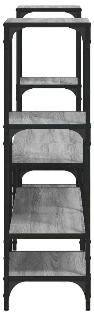 vidaXL Έπιπλο Τηλεόρασης Γκρι Sonoma 206,5x28,5x95 εκ. από Επεξ. Ξύλο