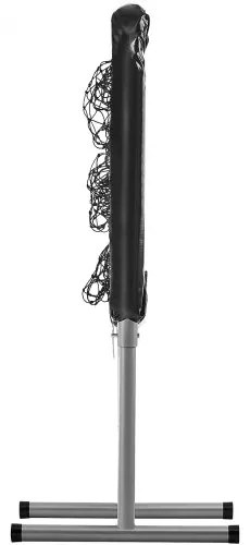 VEVOR 9 Hole Baseball Net, 28"x27" Softball Baseball Training Equipment for Hitting Pitching Practice, Heavy Duty Height Adjustable Trainer Aid with Strike Zone & 4 Ground Stakes, for Youth Adults