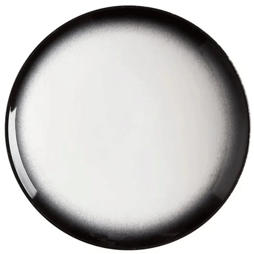 Πιάτο Φαγητού Coupe Granite Caviar AX0252 27cm White-Black Maxwell&Williams Πορσελάνη