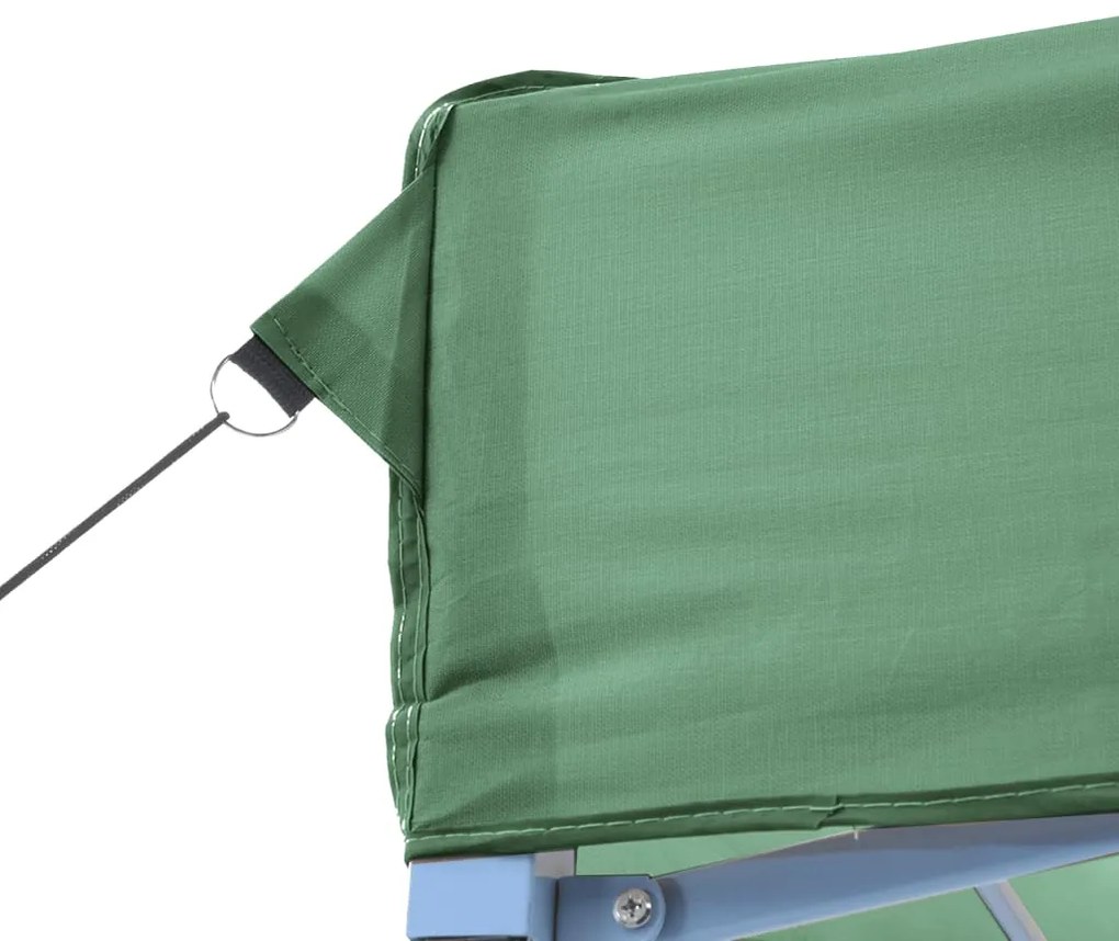 vidaXL Τέντα Εκδηλώσεων με 3 Τοιχώματα Πτυσσόμενη Pop-Up Πράσινο