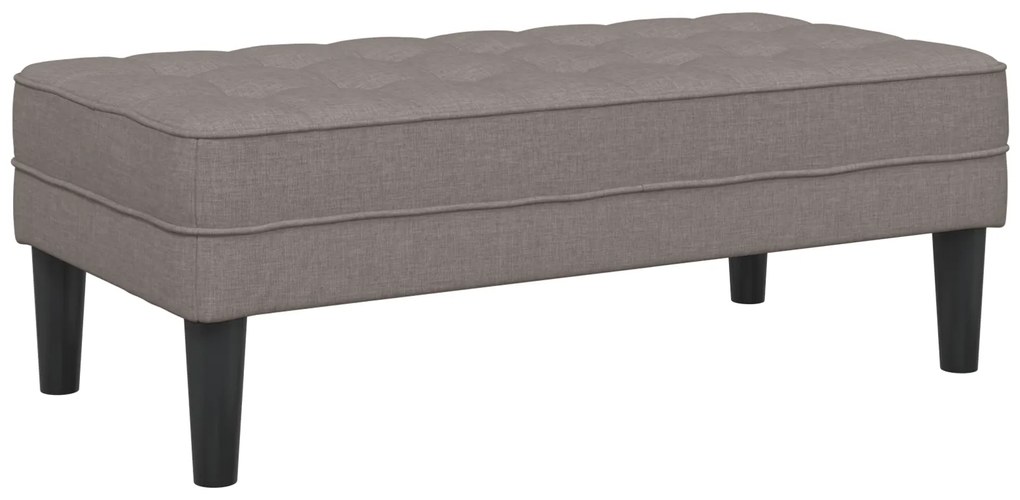 vidaXL Παγκάκι Ταμπά 113x57x39 εκ. Ύφασμα