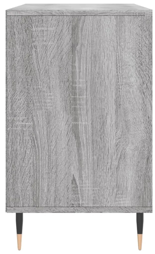 vidaXL Παπουτσοθήκη Γκρι Sonoma 102x36x60 εκ. από Επεξεργασμένο Ξύλο