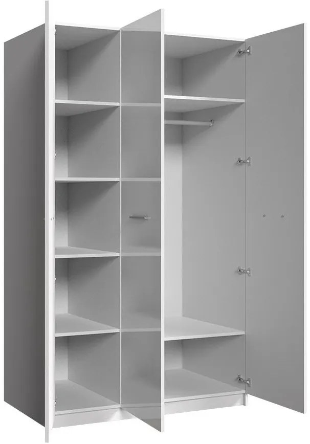 Ντουλάπα Raj 1 τρίφυλλη-Roz