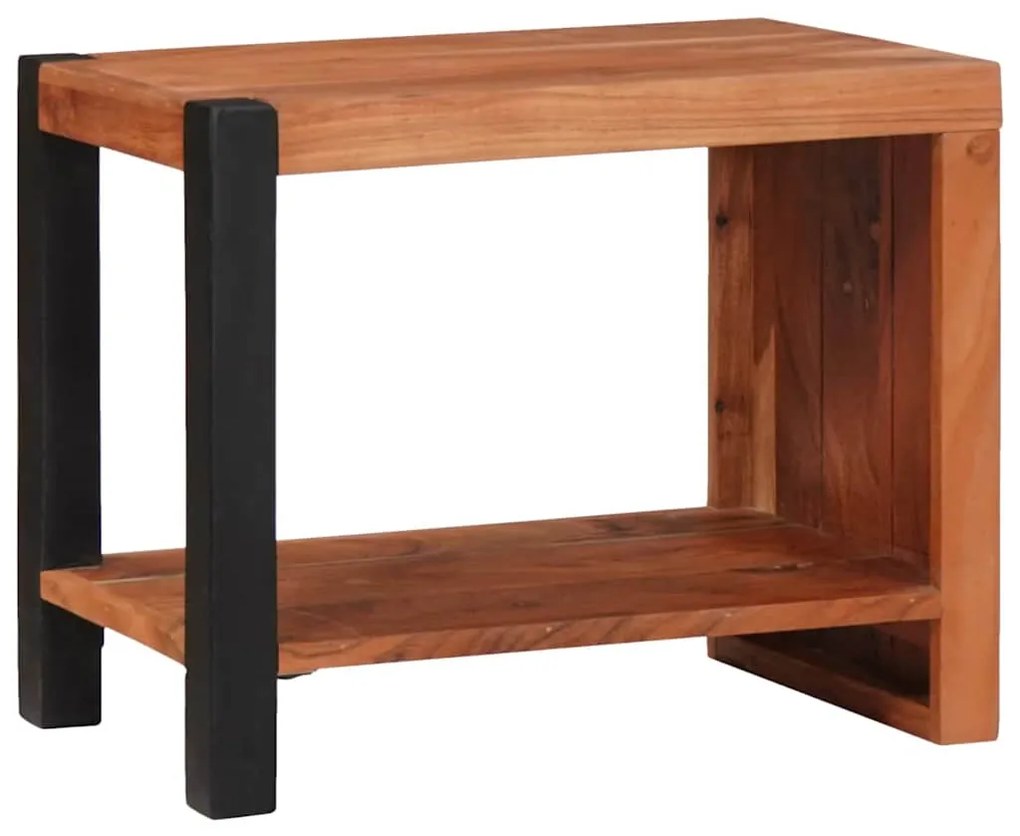 vidaXL Ράφι Βιβλίων Καφέ 50 x 30 x 40 εκ. Μασίφ ξύλο ακακίας