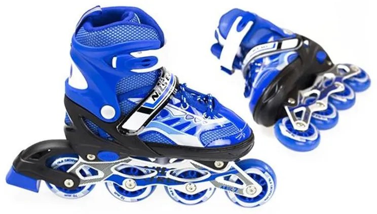 Αυξομειούμενα Πατίνια Roller NJ 1828 A INLINE SKATES NILS EXTREME ΜΠΛΕ-SMALL (31-34)