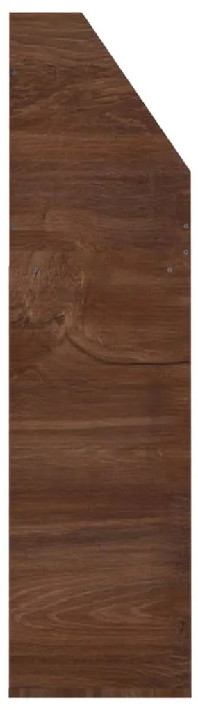 vidaXL Παιδικό Ράφι Περιοδικών Καφέ Δρυς 71x30x114 εκ. Επεξεργ. ξύλο
