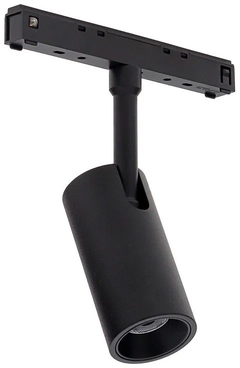 Σποτ Μαγνητικής Ράγας LED MTN-52211 M15 6W 4000K 480lm Ø3,5x7cm Black Metanor
