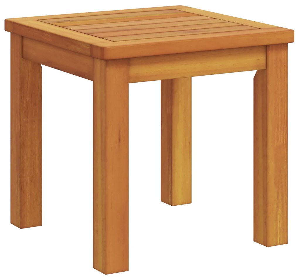 vidaXL Τραπέζι Κήπου 35x35x34 εκ. Συμπαγές Ξύλο Ακακίας