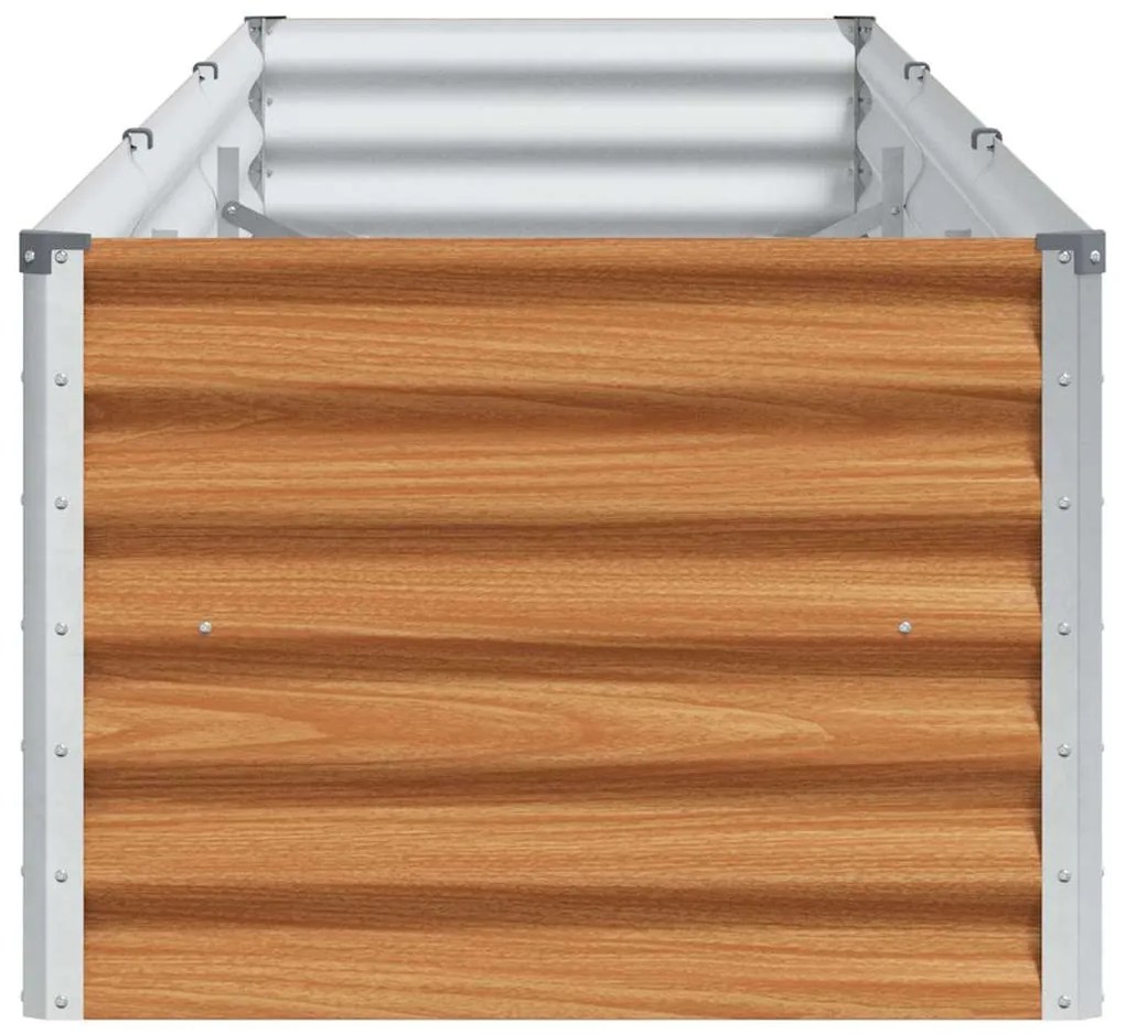 vidaXL Υπερυψωμένη Ζαρντινιέρα 290 x 50 x 36 εκ. Επικαλυμμένος Χάλυβας