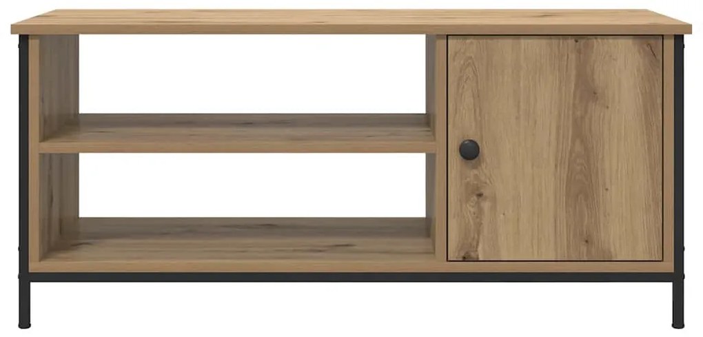vidaXL Ντουλάπι TV artisan δρυς 100 x 40 x 45 cm Επεξεργασμένο ξύλο