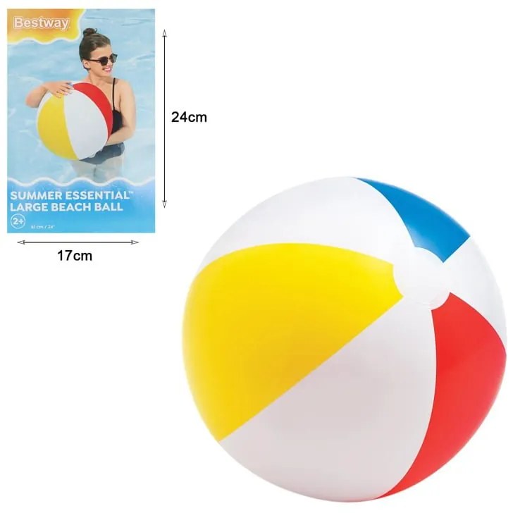 Bestway Φουσκωτή Μπάλα Θαλάσσης 61cm #31022 - Beach Ball