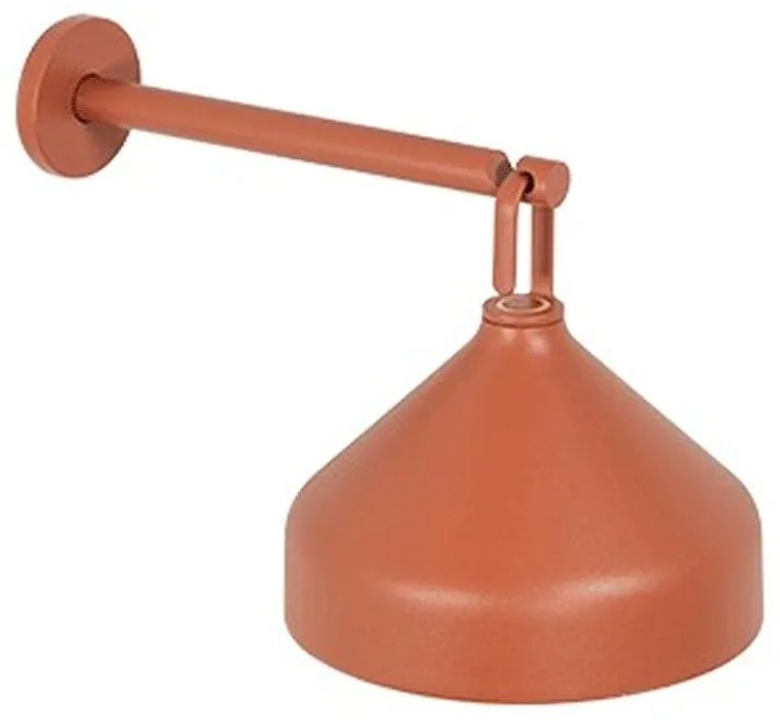 Φωτιστικό Τοίχου - Απλικά Amelie Led LD1092T3 12x14x20cm 3W IP65 Terracotta Zafferano