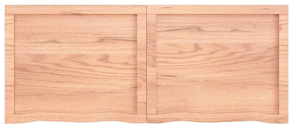 Επιφ Τραπεζιού Αν Καφέ 120x50x(2-4)εκ. Επεξ. Μασίφ Ξύλο Δρυός 3156373