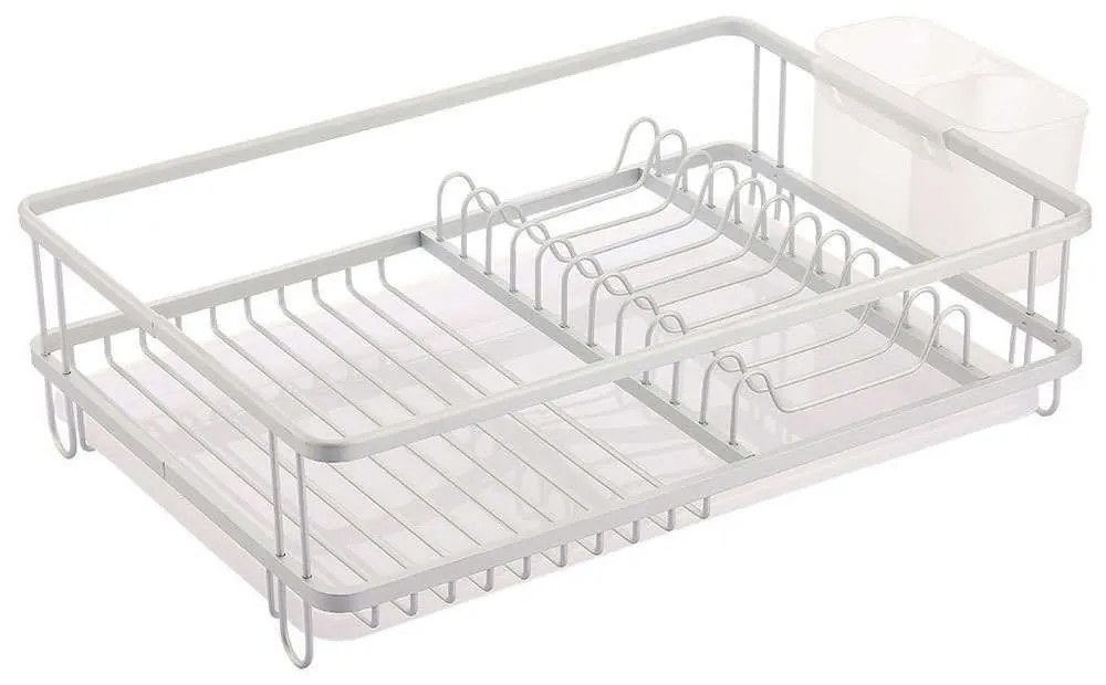 Πιατοθήκη 01-12526 12x50x30 White Estia Aluminium