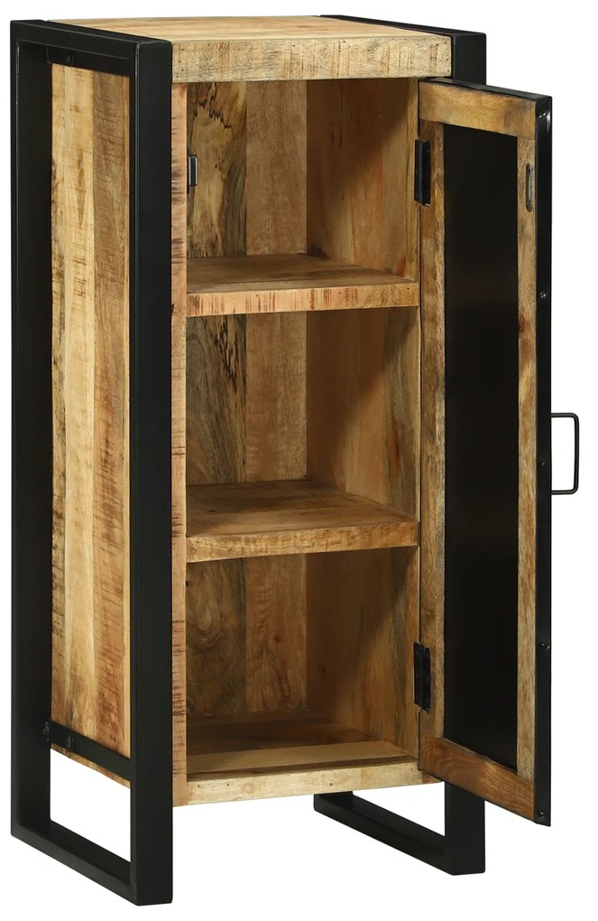 vidaXL Ντουλάπι Τοίχου 40x35x90 cm Μασίφ Άγριο Ξύλο Μάνγκο