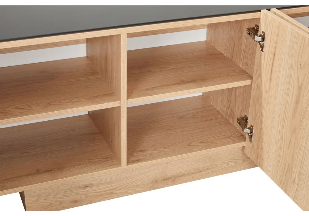 CUBIUS TV STAND 4ΠΟΡΤΕΣ ΦΥΣΙΚΟ 182x39xH59cm - 05-0809