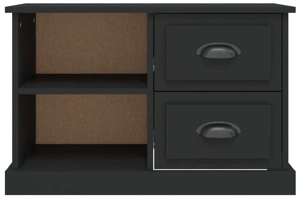 vidaXL Έπιπλο Τηλεόρασης Μαύρο 73x35,5x47,5 εκ. Επεξεργασμένο Ξύλο