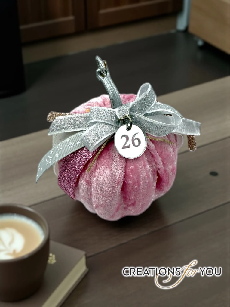 Κολοκύθα Ροζ βελούδινη μεσαία - Χρυσό