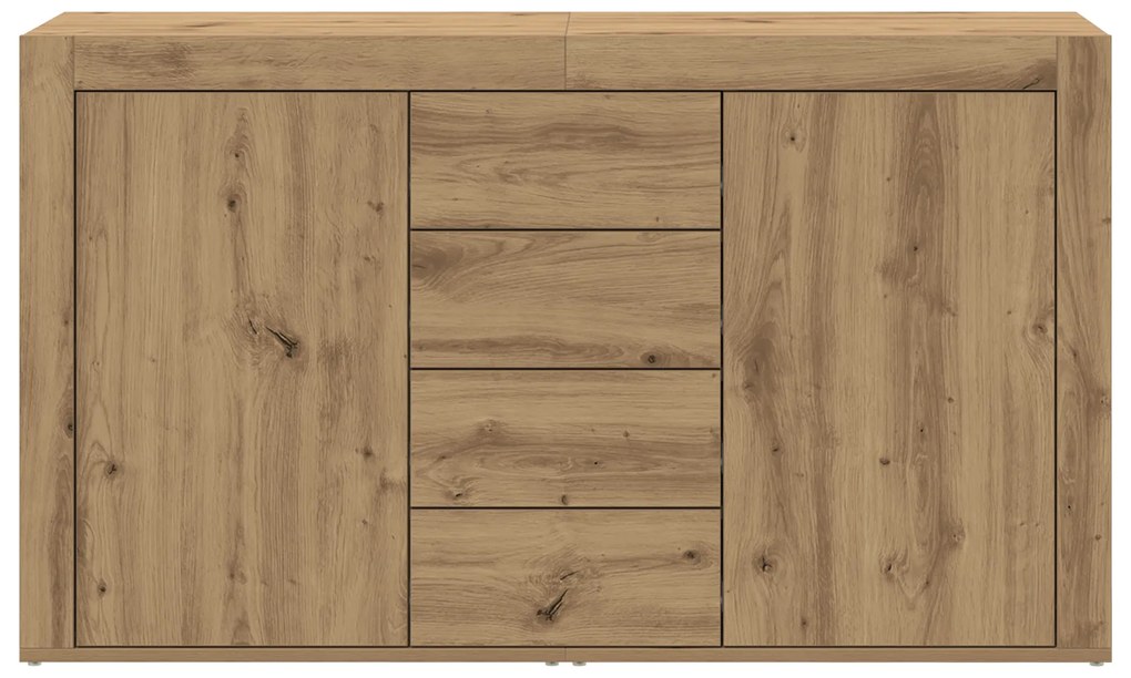 vidaXL Γραφείο Δρυς Επεξεργασμένο ξύλο 120 x 36 x 69 εκ. Πλαϊνό γραφείο