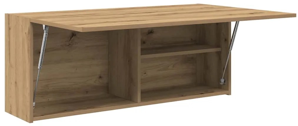 vidaXL Ντουλάπι τοίχου μπάνιου Artisan Oak 100x25x40 cm