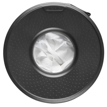 Brabantia 1004178 Καλάθι πλυντηρίου, 35 L, πλαστικό καπάκι, πλήρωση χωρίς άνοιγμα, οπές εξαερισμού, λευκό