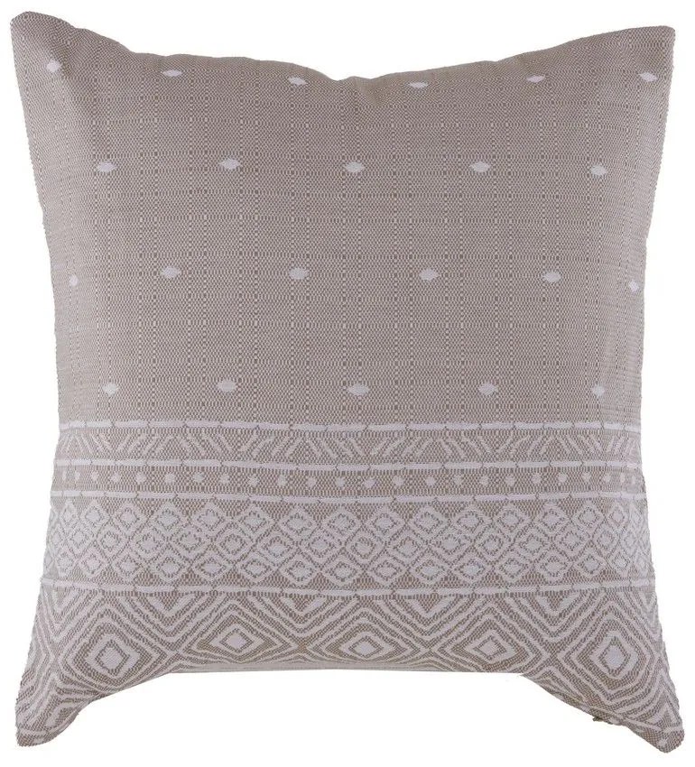 Μαξιλάρι Διακοσμητικό (Με Γέμιση) Vernon Ecru-Beige Nef-Nef 50Χ50 Cotton-Polyester