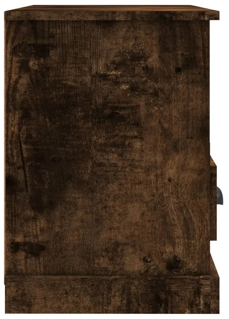 vidaXL Έπιπλο Τηλεόρασης Καπνιστή Δρυς 80x35x50 εκ. Επεξ. Ξύλο