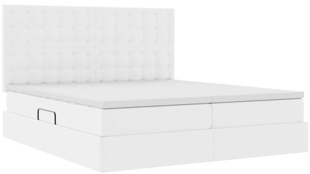 vidaXL Κρεβάτι με αποθηκευτικό χώρο και στρώμα με στρώμα 200 x 200 cm