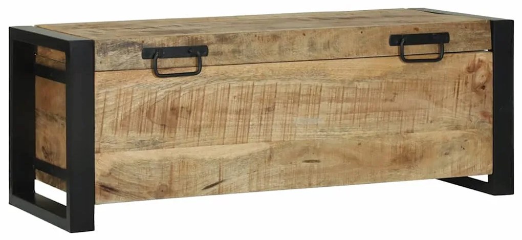 vidaXL Αποθηκευτικές Κάσες Καφέ 80 x 30 x 30 εκ Μασίφ ξύλο μάνγκο