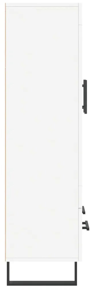 vidaXL Ντουλάπα Λευκή 69,5 x 31 x 115 εκ. από Επεξεργασμένο Ξύλο