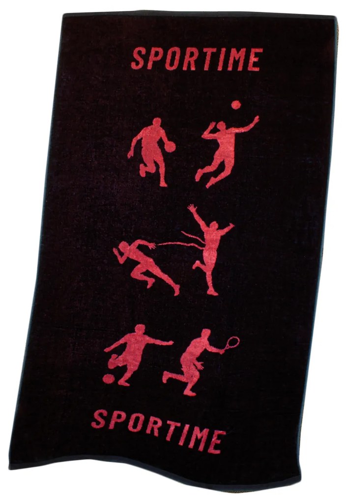Πετσέτα Γυμναστηρίου (90x160) Sb Home Sport Time Salmon
