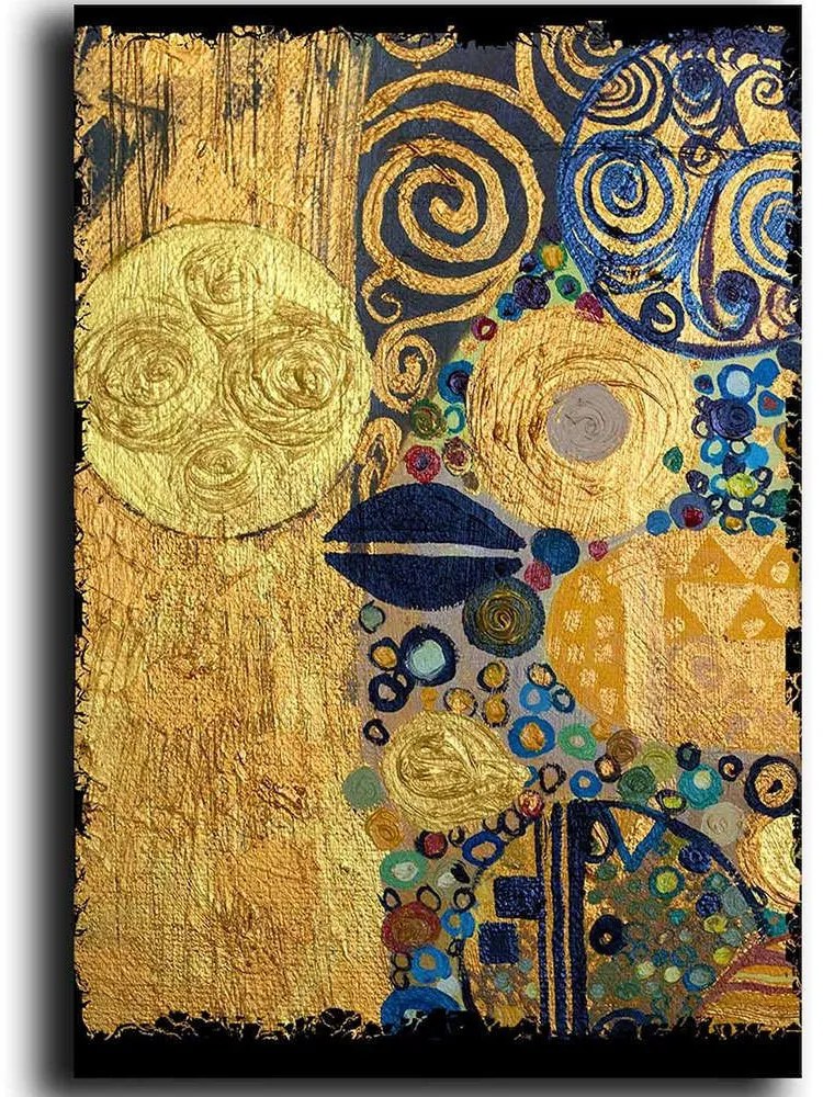 Πίνακας Καμβάς 895FNA1199 70x100cm Multi Wallity Vertical Ξύλο, Καμβάς
