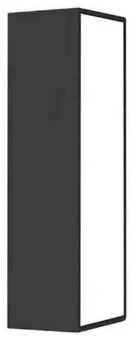 Πλαφονιέρα Φωτιστικό Οροφής Ορθογώνιο LED 15W IP40 3000K Mine Zafferano-LD0976N3-Μαύρο LD0976N3