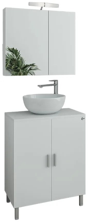 Σετ μπάνιου ROMA 60 II Λευκό