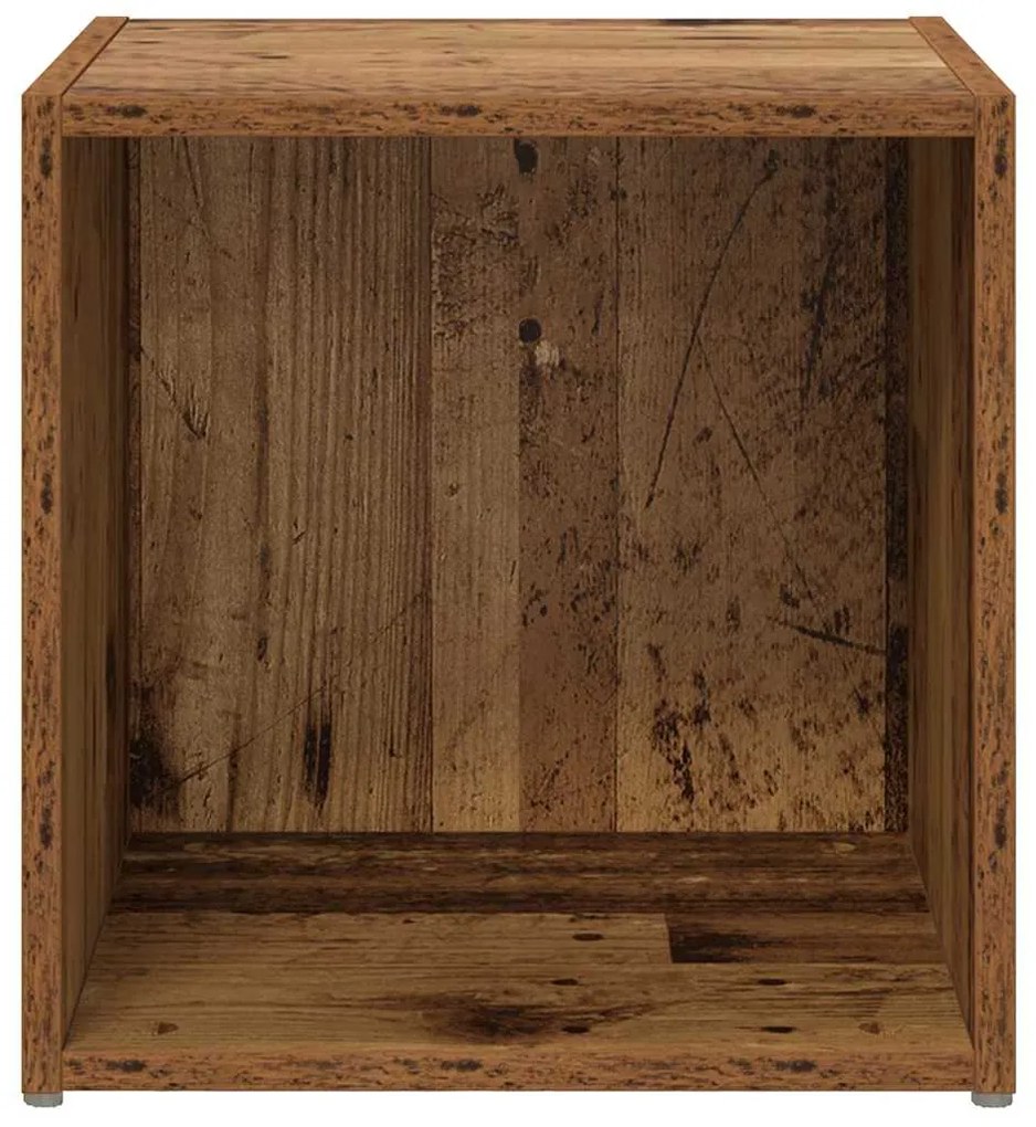 vidaXL Ντουλάπι TV 2 pcs Καφέ 37 x 35 x 37 εκ Επεξεργασμένο ξύλο