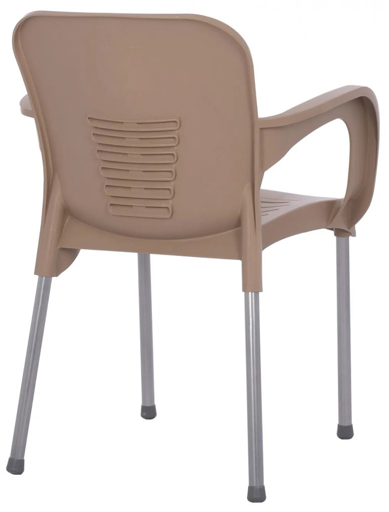 ΠΟΛΥΘΡΟΝΑ ΠΟΛΥΠΡΟΠΥΛΕΝΙΟΥ RECYCLED KAREK  ΜΠΕΖ ΧΡΩΜΑ 59,5x59x81Y εκ. 59.5x59x81 εκ.