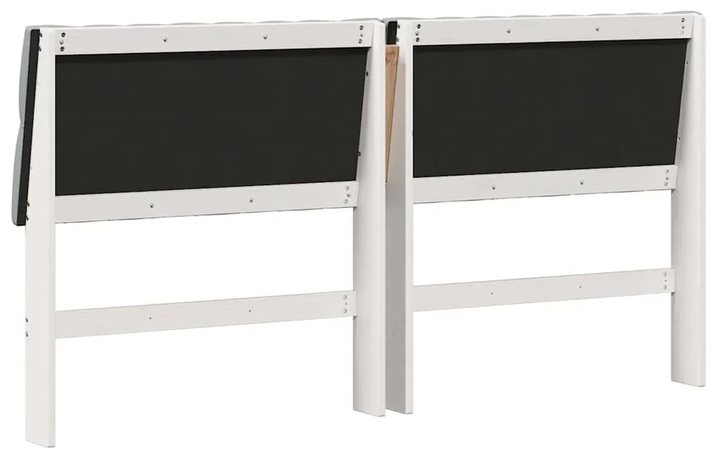 vidaXL Ταπετσαρισμένο κεφαλάρι Ανοιχτό γκρι 180 cm