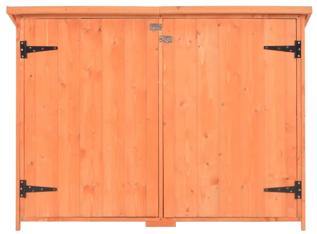Αποθήκη Κήπου 128x42x91 εκ. Ξύλινη 170650