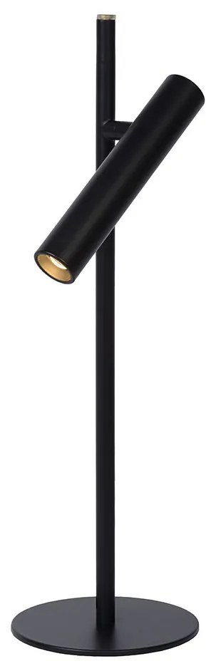 Φωτιστικό Επιτραπέζιο Lucide 79581-05-30 PHILON Μαύρο Ματ (Black Mat) 3000 K