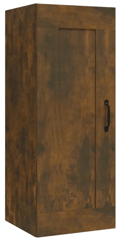 vidaXL Ντουλάπι Κρεμαστό Καπνιστή δρυς35x34x90εκ. Επεξεργασμένο Ξύλο