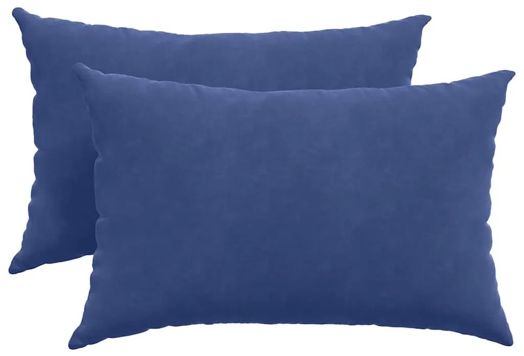 vidaXL Μαξιλάρι Καναπέ 2 pcs Μπλε Αστυνομίας 60 x 40 cm