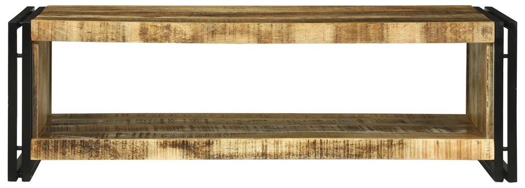 vidaXL Τραπέζι Καφέ 120x50x38 cm Στερεό Ξύλο Μάνγκο