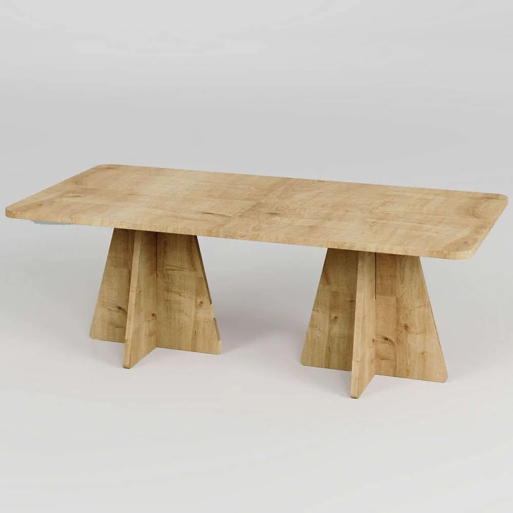 Τραπέζι Σαλονιού Mushroom 552NOS2492 120x60x40cm Oak